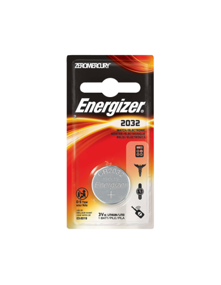 ENERGIZER BATTERIE CR2032 LITIO