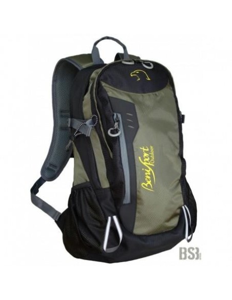BENISPORT ZAINO TECNICO 25 LT VERDE NERO