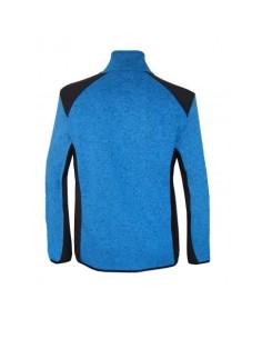 BENISPORT CARDIGAN GIROCOLLO BLU NERO 2