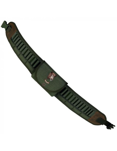 RISERVA CARTUCCERA CARABINA RICAMO CINGHIALE