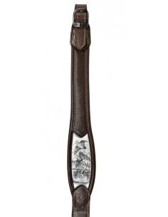 RISERVA TRACOLLA PER FUCILE IN PELLE 2