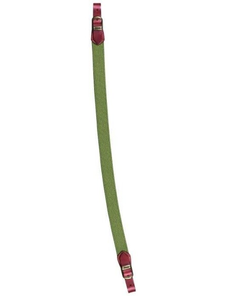 RISERVA TRACOLLA ELASTICA VERDE CON FASCIA ARANCIO