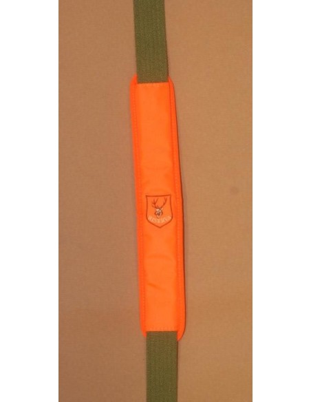 RISERVA TRACOLLA ELASTICA VERDE CON FASCIA ARANCIO