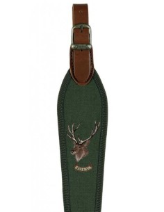 RISERVA TRACOLLA CARABINA CON RICAMO CERVO