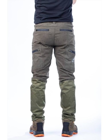 BRIGHUNTER PANTALONE BOSCO VERDE NERO