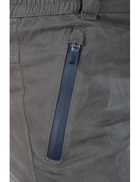 BRIGHUNTER PANTALONE BOSCO VERDE NERO