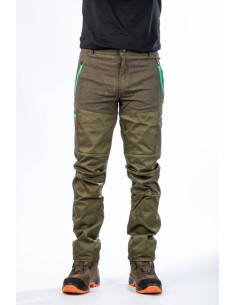 BRIGHUNTER PANTALONE BOSCO VERDE GIALLO FLUO HV 2