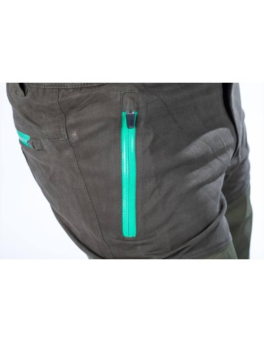 BRIGHUNTER PANTALONE BOSCO VERDE GIALLO FLUO HV