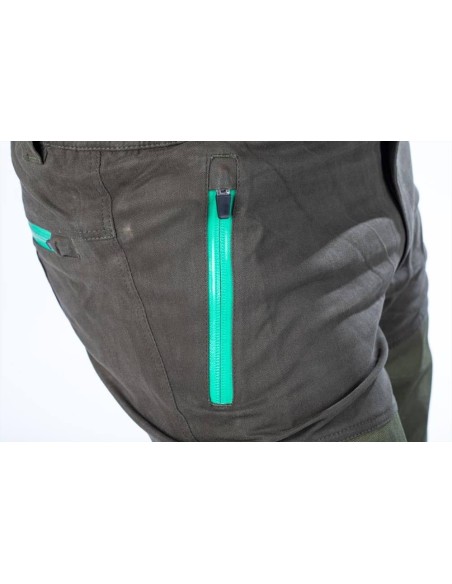 BRIGHUNTER PANTALONE BOSCO VERDE GIALLO FLUO HV