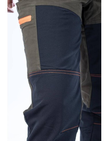 BRIGHUNTER PANTALONE VERDE ARANCIO FLUO HV