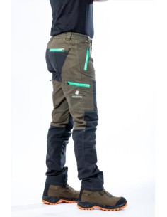 BRIGHUNTER PANTALONE VERDE GIALLO FLUO HV