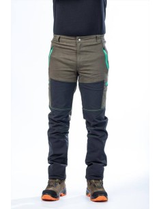 BRIGHUNTER PANTALONE VERDE GIALLO FLUO HV 2