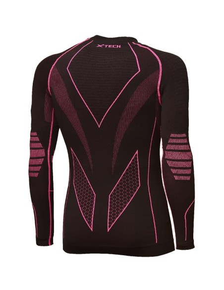 XTECH DOLOMITI MAGLIA GIROCOLLO DONNA