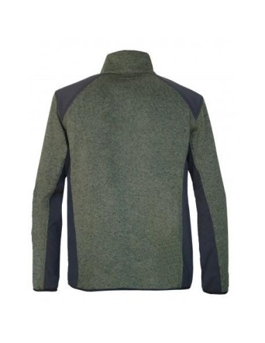 BENISPORT CARDIGAN GIROCOLLO VERDE