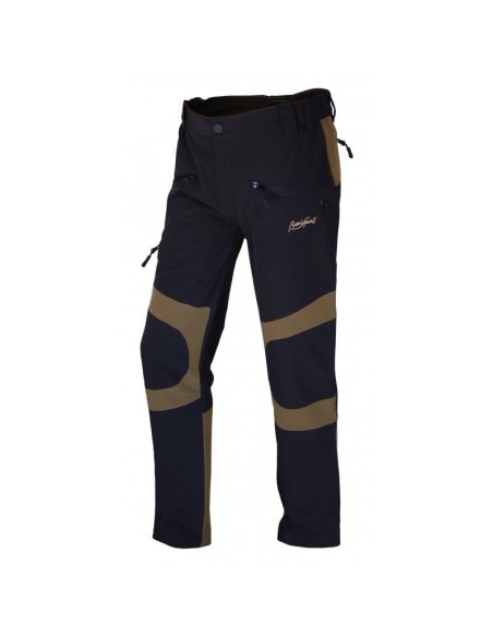 BENISPORT PANTALONE TECNICO MARRONE NERO