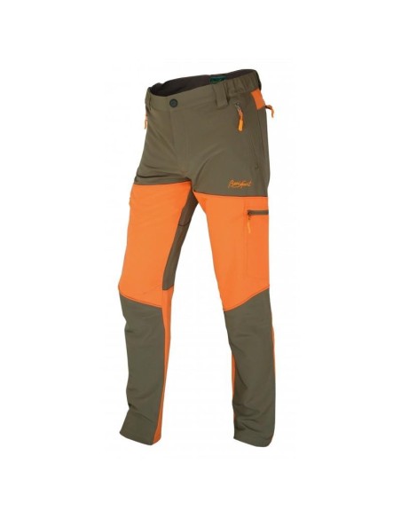 BENISPORT PANTALONE TECNICO MARRONE ARANCIO