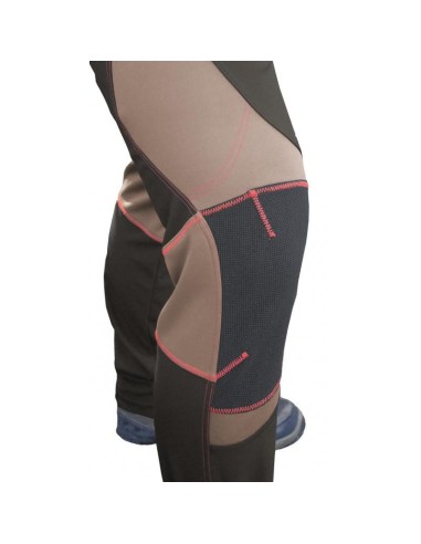 BENISPORT PANTALONE SOFT SHELL MARRONE NERO