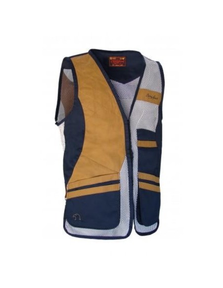 BENISPORT GILET DA TIRO BLU