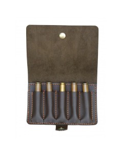 BENISPORT GIBERNA PER CARABINA IN PELLE 5 COLPI 2