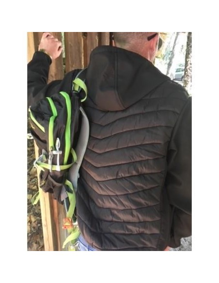 BENISPORT ZAINO TECNICO 25 LT NERO VERDE