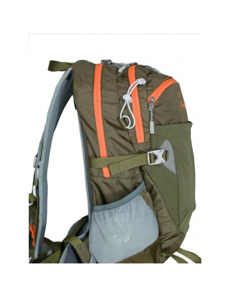 BENISPORT ZAINO TECNICO 25 LT VERDE ARANCIO