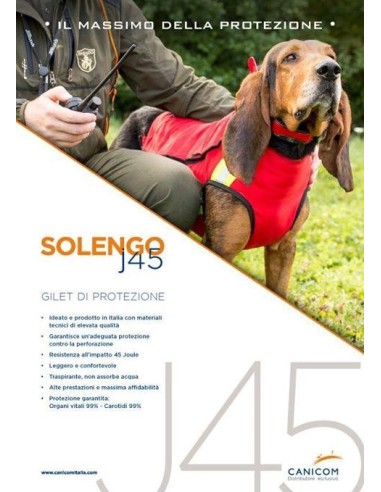 CANICOM GILET ANTIZANNA SOLENGO J45